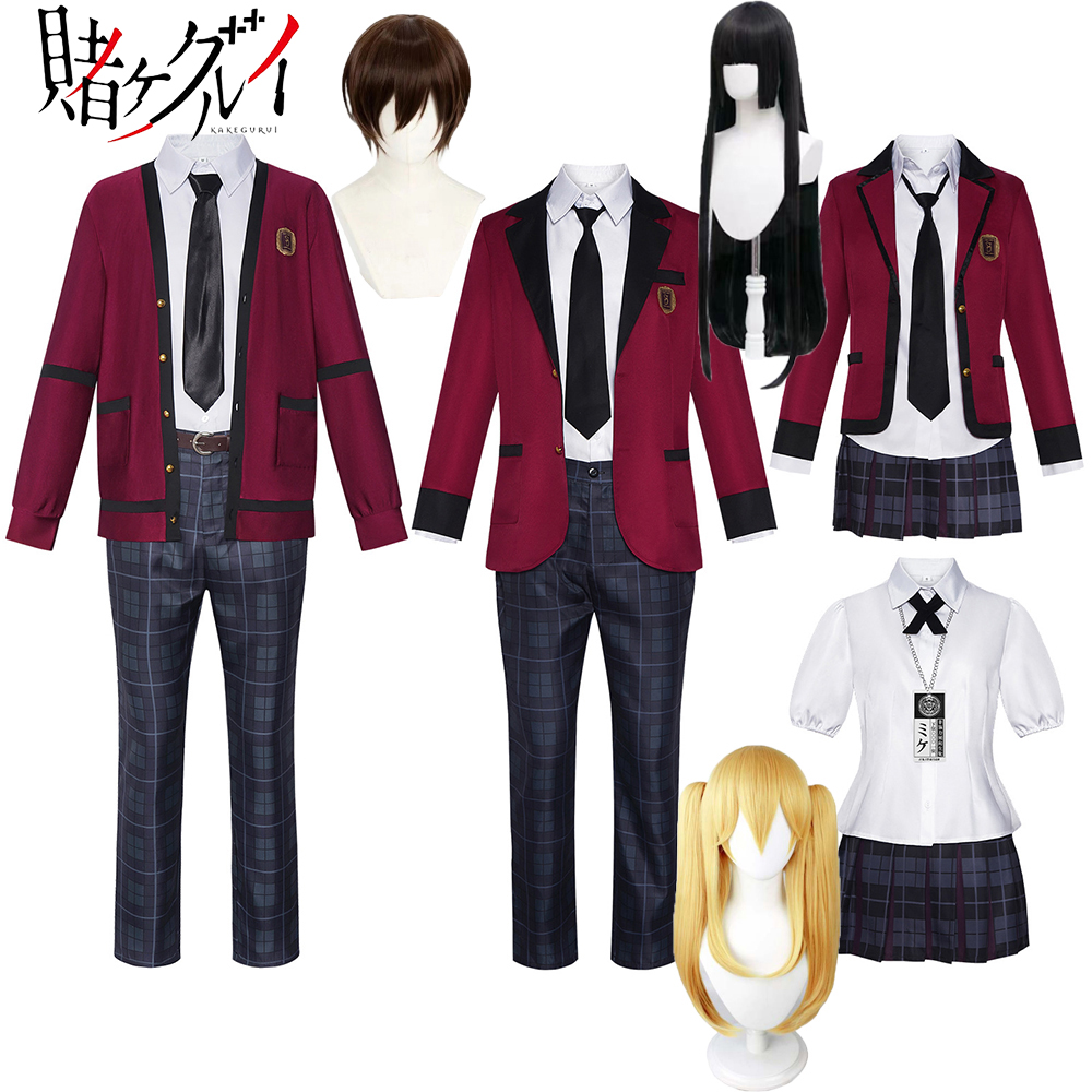 Live Action Anime Cosplay - Jabami Yumeko Cosplay Anime Kakegurui Ryota