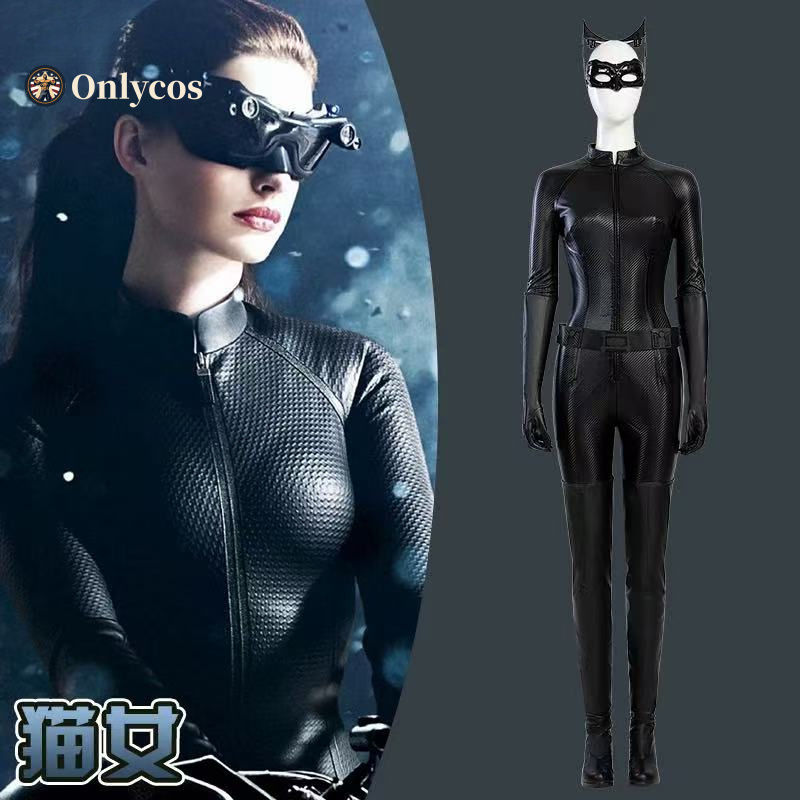 Anime Cosplay Bodysuit - Selina Kyle Cosplay Şövalye Kostüm Partisi