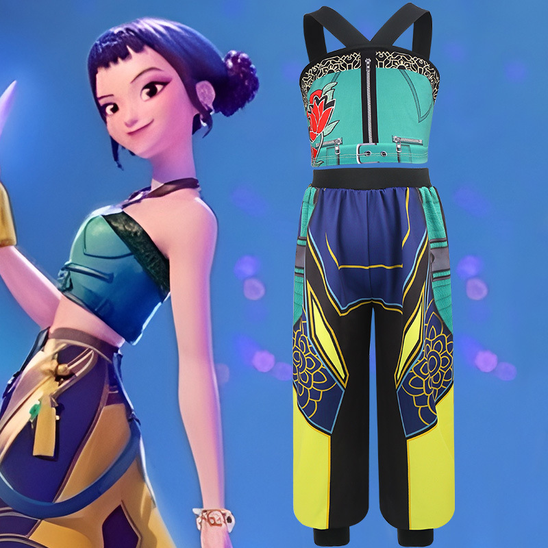 Anime Cosplay Korean Girl - Kore Pop Çocuklar Cosplay Kostüm Kız