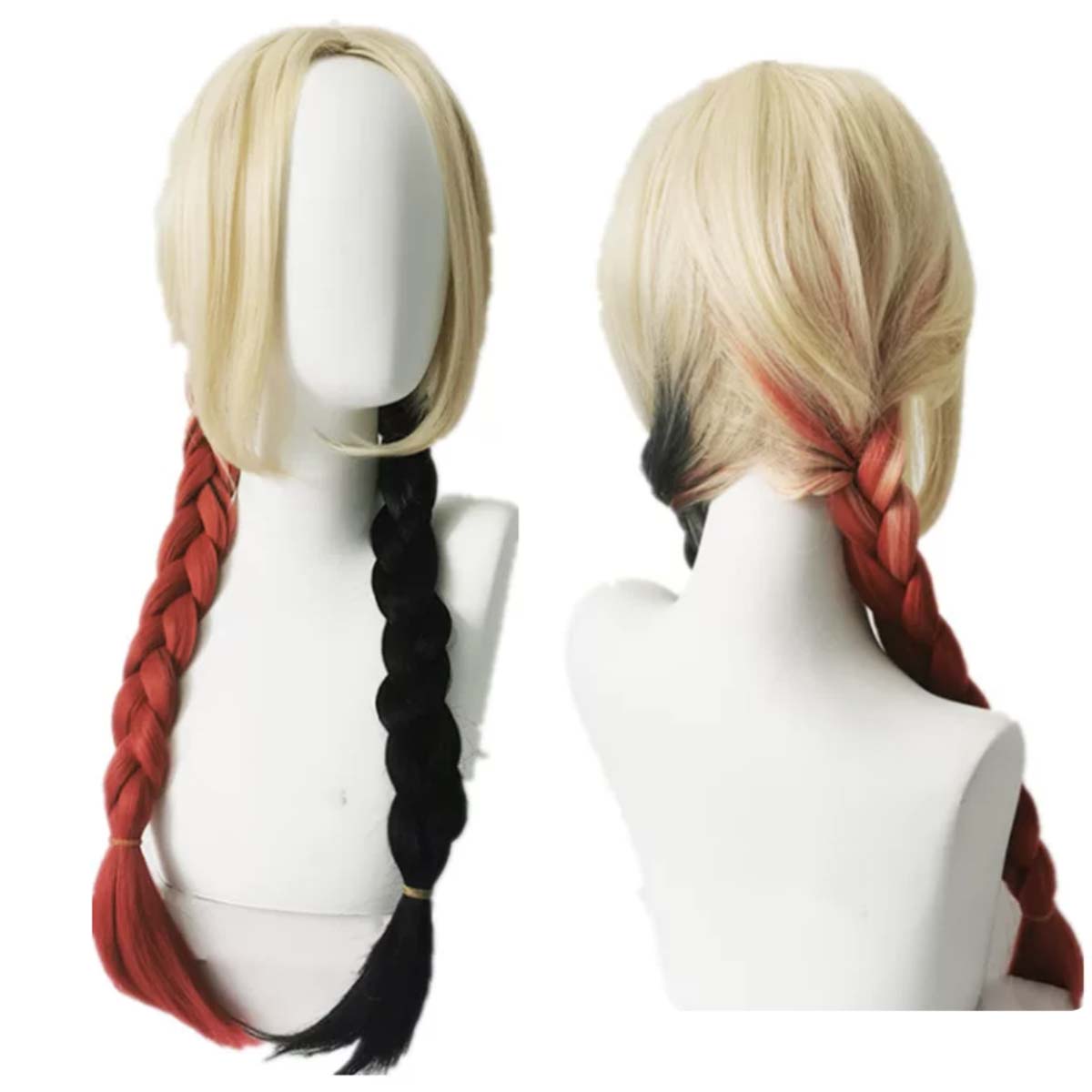Anime Harley Quinn Cosplay - Kadınlar için Quinn Cosplay Peruk Harley