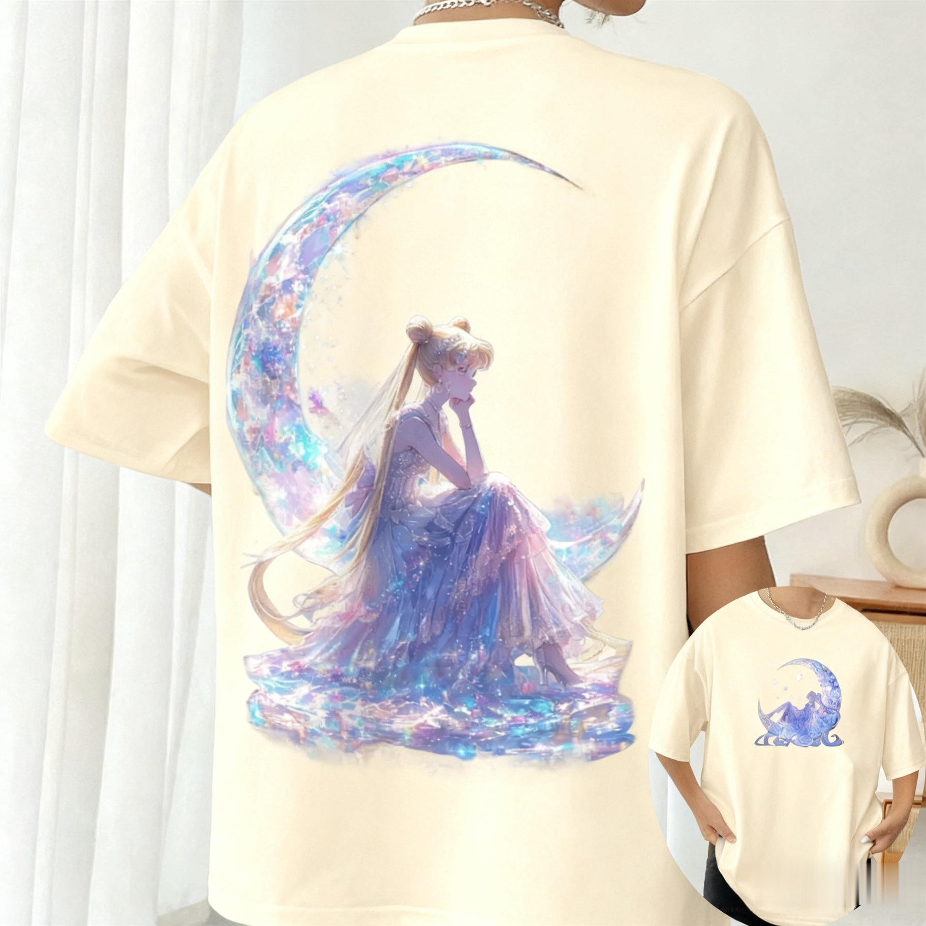 Anime Cosplay Girlfriend - 2026 Sailor Moon Anime Baskılı Kadın