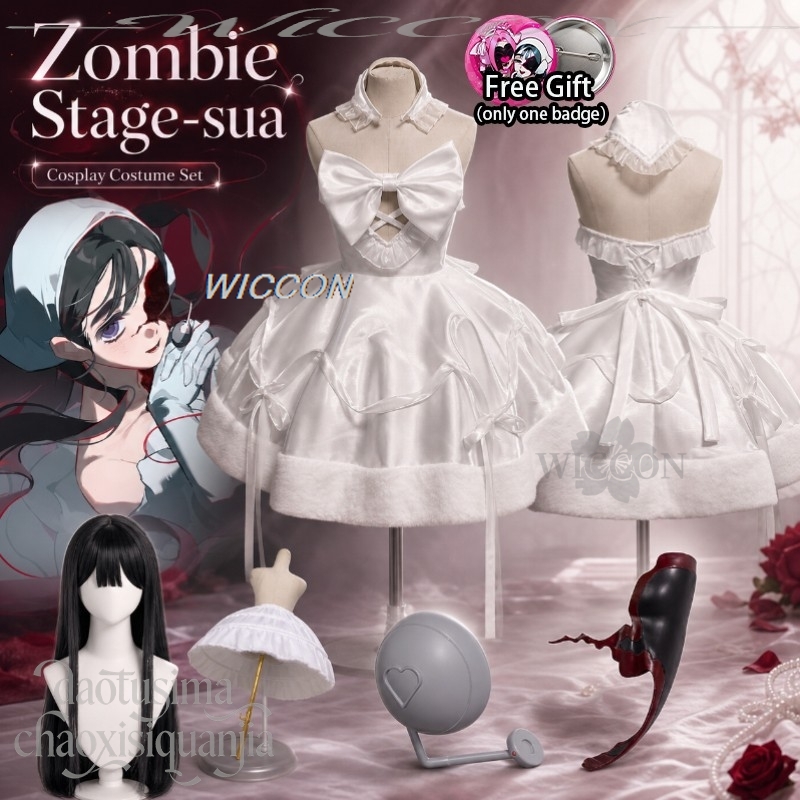 Anime Zombie Cosplay - Zombi Sahne Kostümü Sua Uzaylı Sahne