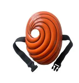 Anime Cosplay Obito - Unisex reçine malzemeden yapılmış tam yüz
