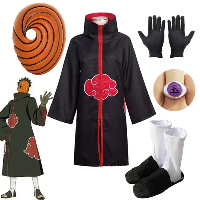 Anime Cosplay Obito - Anime Obito Cosplay Kostüm Boys için