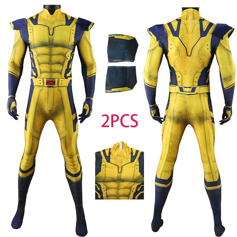 Anime Cosplay Bodysuit - WHH Movie WolF Cosplay Kostümü Zentai