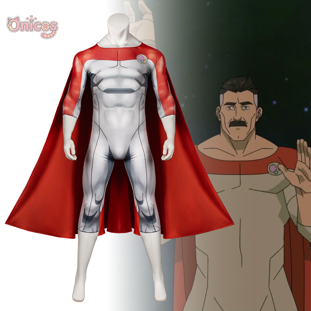 Anime Cosplay Bodysuit - Yenilmez Nolan Grayson Omni-Man Cosplay Kostüm