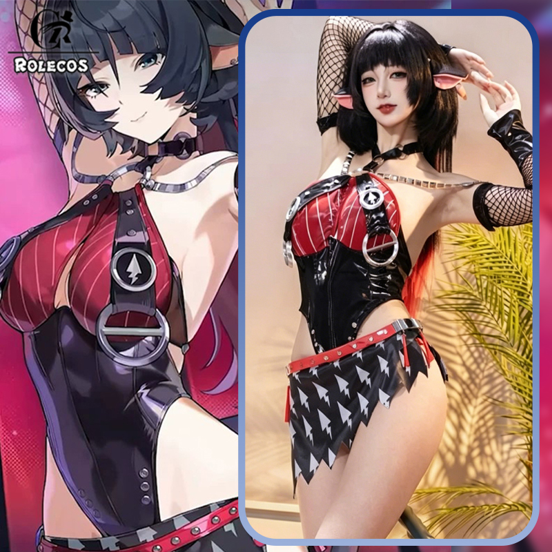 Anime Zero Cosplay - ROLECOS Oyunu Zenless Bölge Sıfır Jane