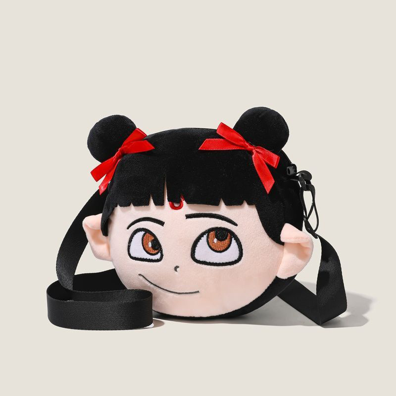 Anime Ne Zha 2 Peluş Çanta Kız - Anime Cosplay Girl Photo incelemesi ve fiyatı