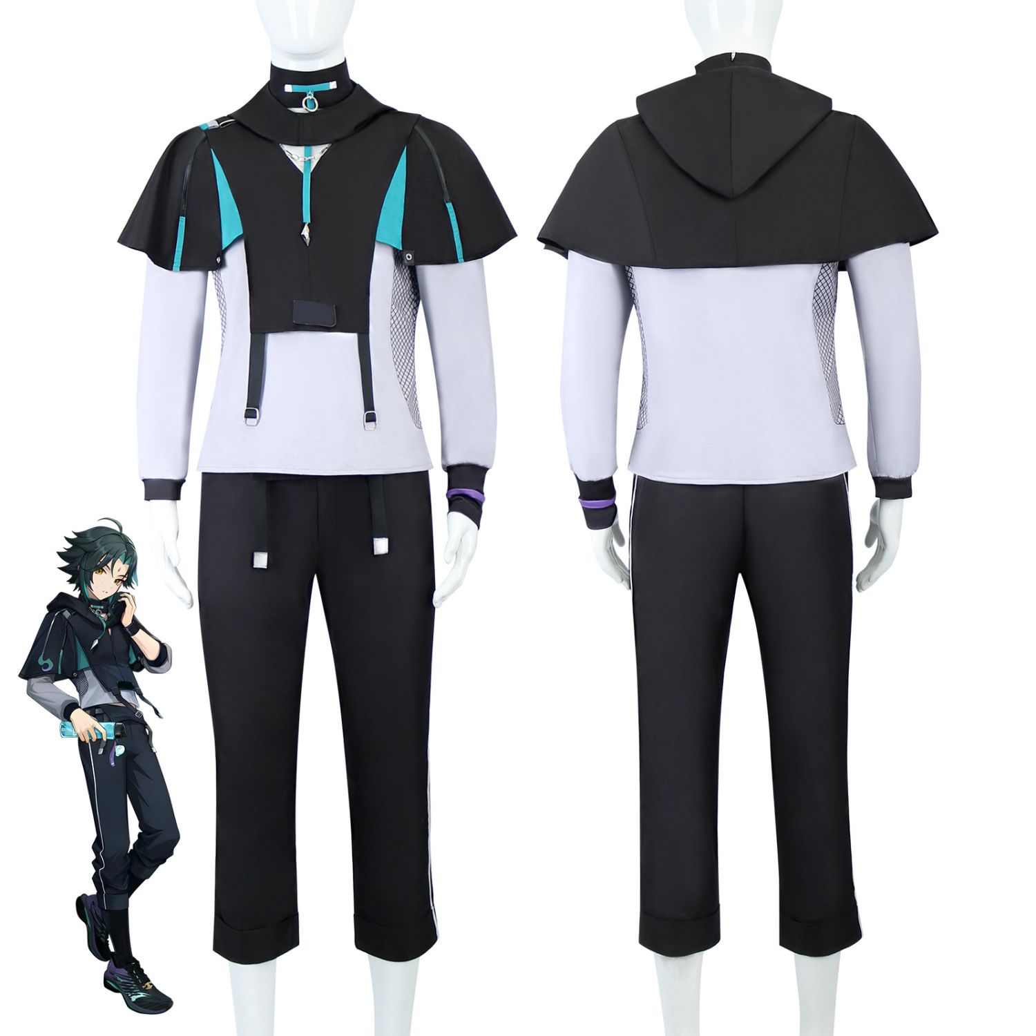 Cadılar bayramı XIAO Kostümler - Anime Cosplay Male incelemesi ve fiyatı