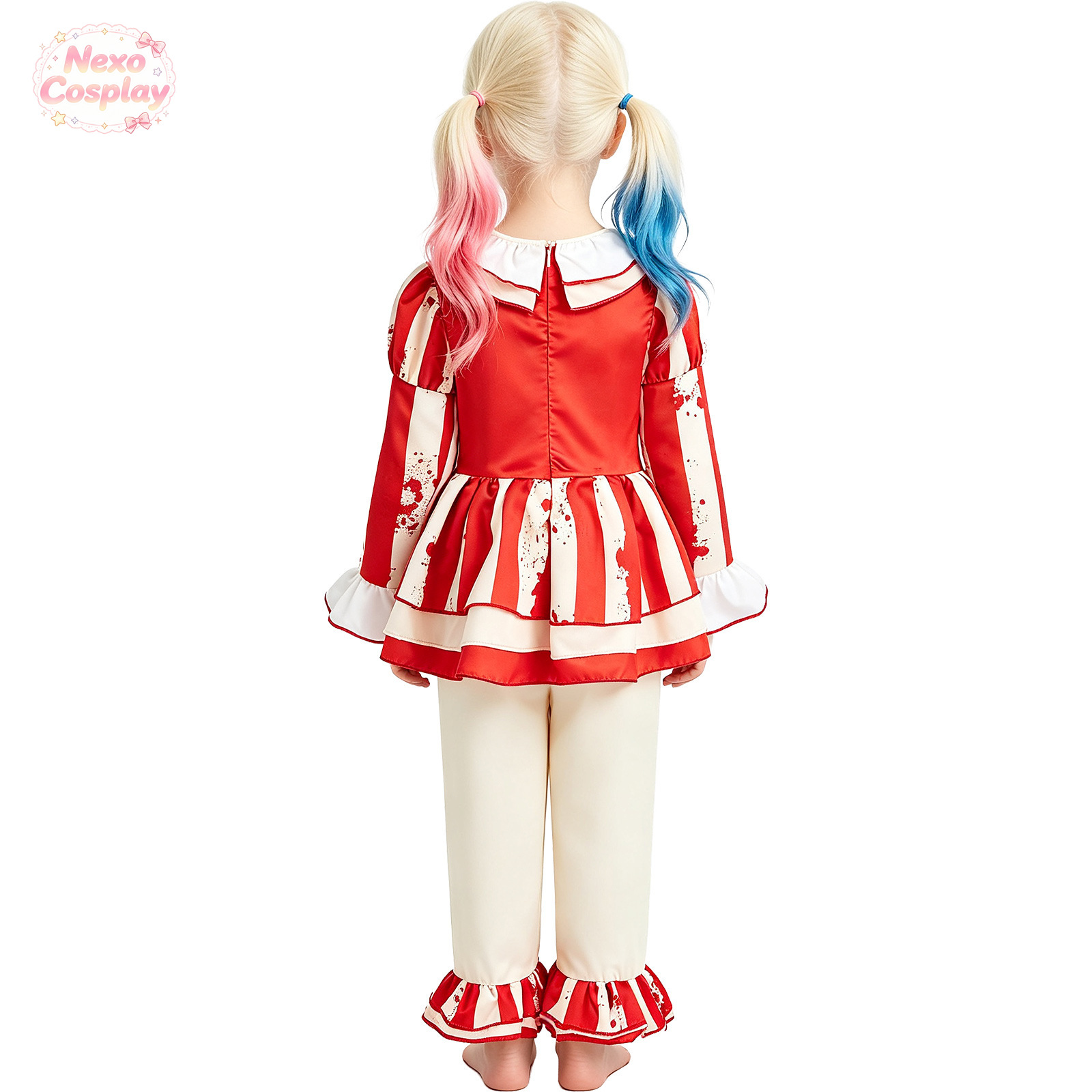 Çocuklar Kırmızı Beyaz Çizgili - Anime Cosplay Red incelemesi ve fiyatı