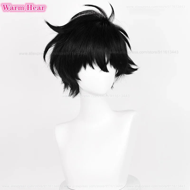 Kuroba Kaito Sentetik Kısa 28  - Cosplay Anime Black Hair incelemesi ve fiyatı