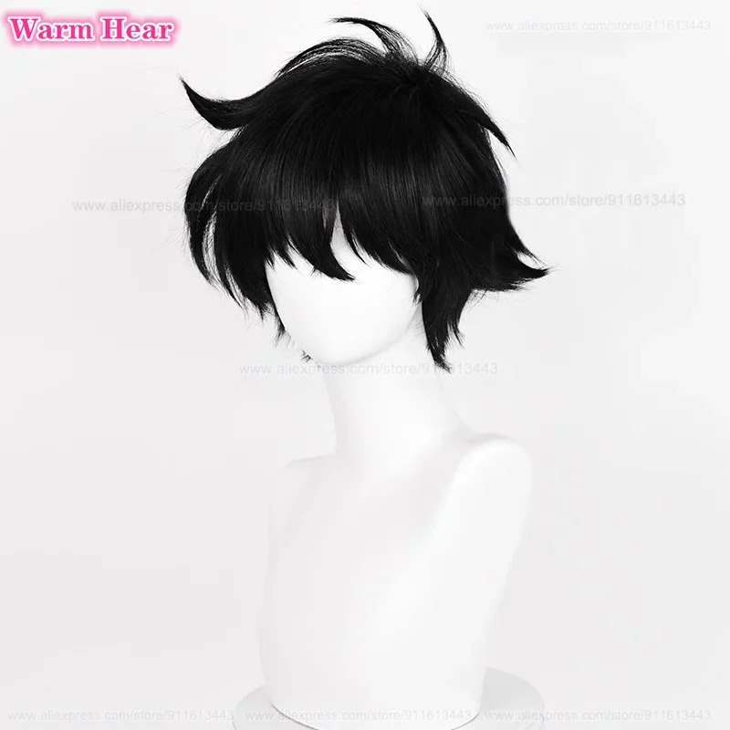 Kuroba Kaito Sentetik Kısa 28  - Cosplay Anime Black Hair incelemesi ve fiyatı