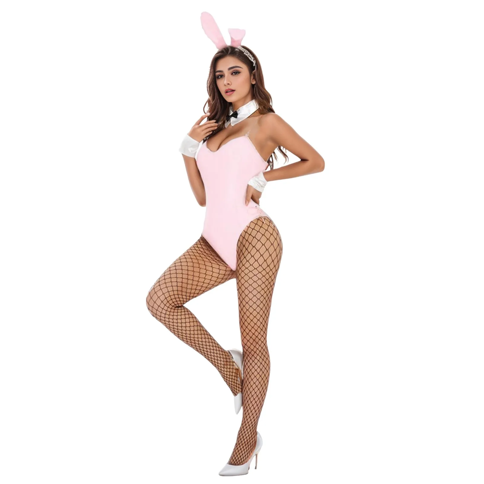 2025 kadın tavşan kız takım el - Anime Cosplay Bodysuit incelemesi ve fiyatı