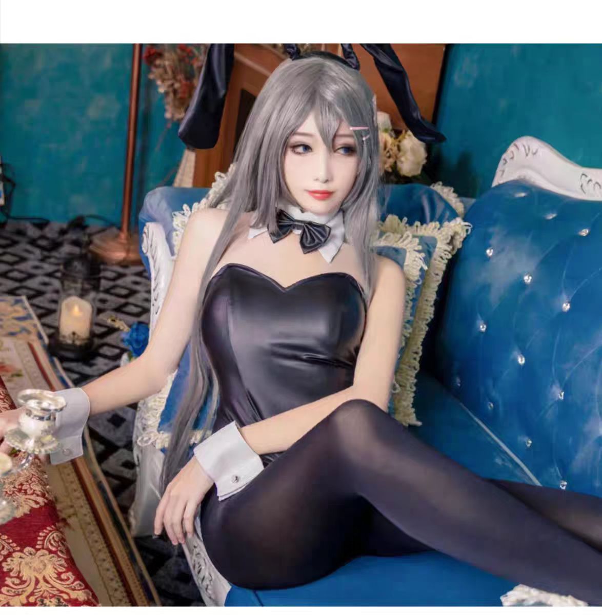 Seksi Tavşan Kız Sakurajima Ma - Anime Cosplay Bodysuit incelemesi ve fiyatı
