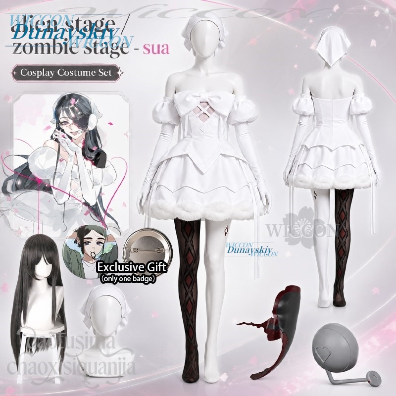 Anime Alien Sahne Zombi Beyaz  - Anime Zombie Cosplay incelemesi ve fiyatı