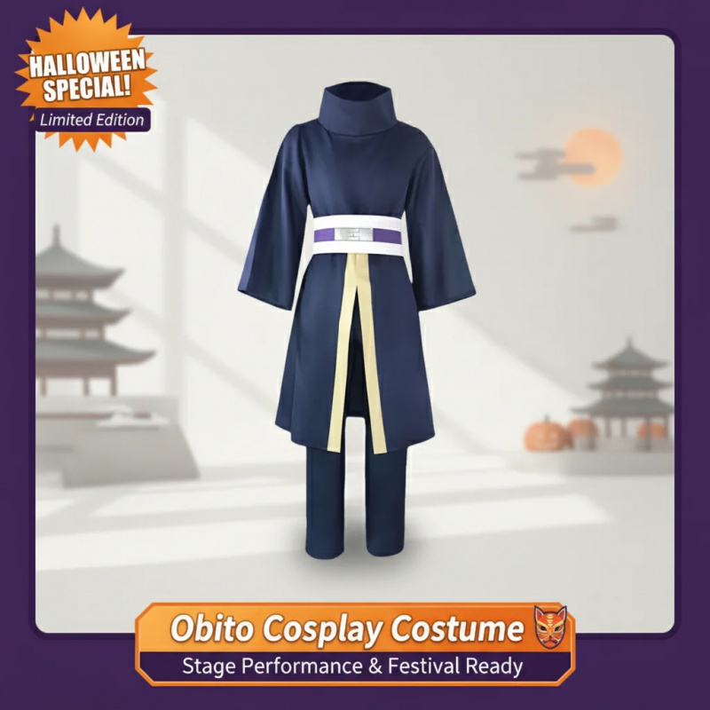 ▶ ❤ Cadılar Bayramı Obito Cosp - Anime Cosplay Obito incelemesi ve fiyatı
