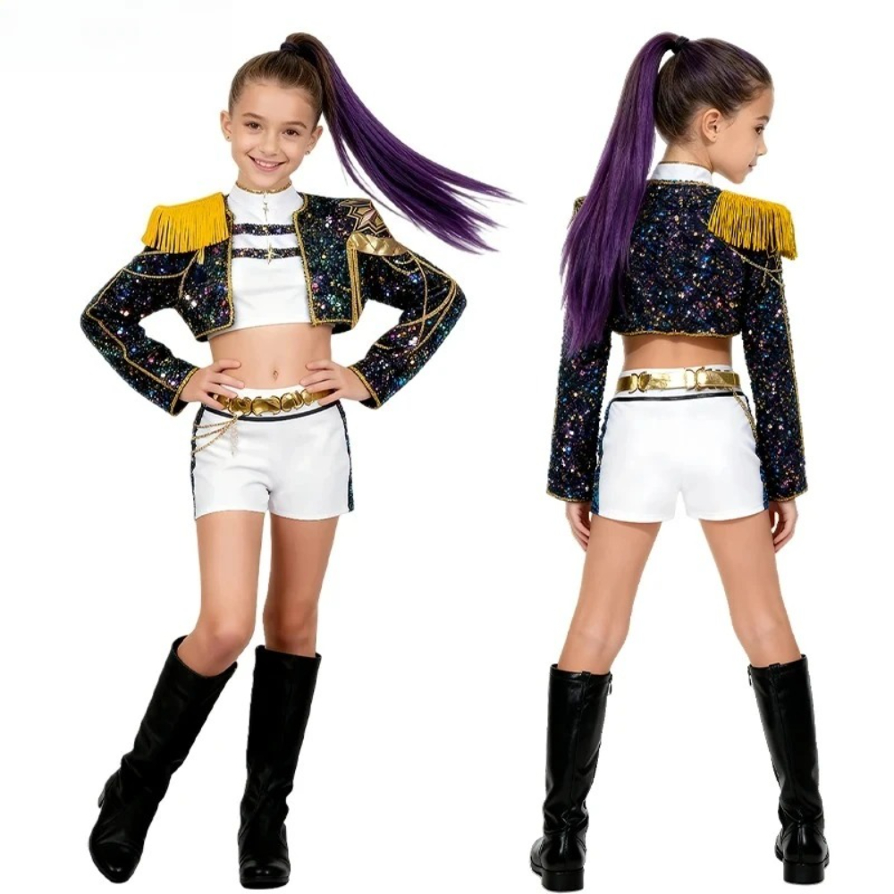Yeni Savaşçı K Pop Kılık Rumi  - Anime Zoey Cosplay incelemesi ve fiyatı