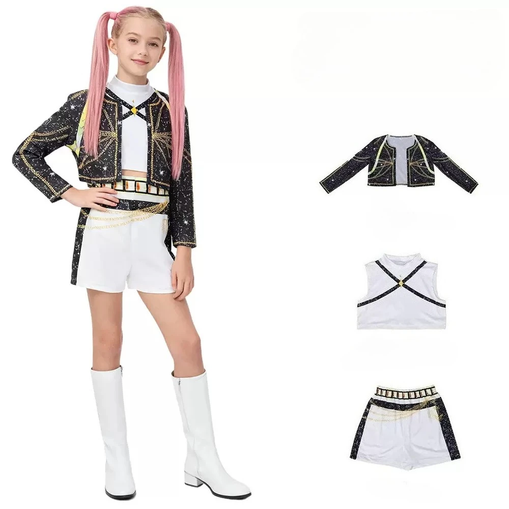Yeni Savaşçı K Pop Kılık Rumi  - Anime Zoey Cosplay incelemesi ve fiyatı