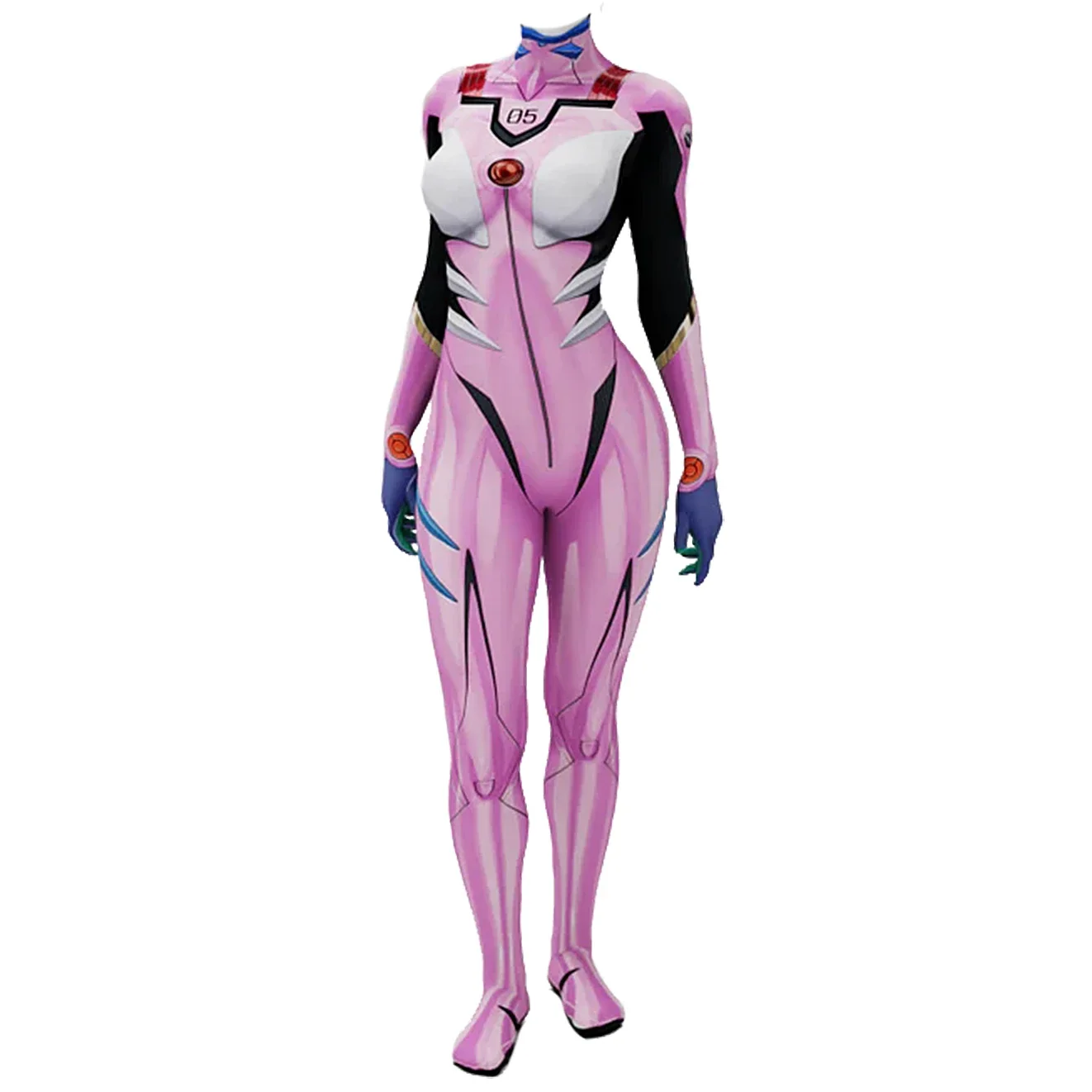 Anime EVA 05 Makinami Cosplay  - Anime Cosplay Bodysuit incelemesi ve fiyatı