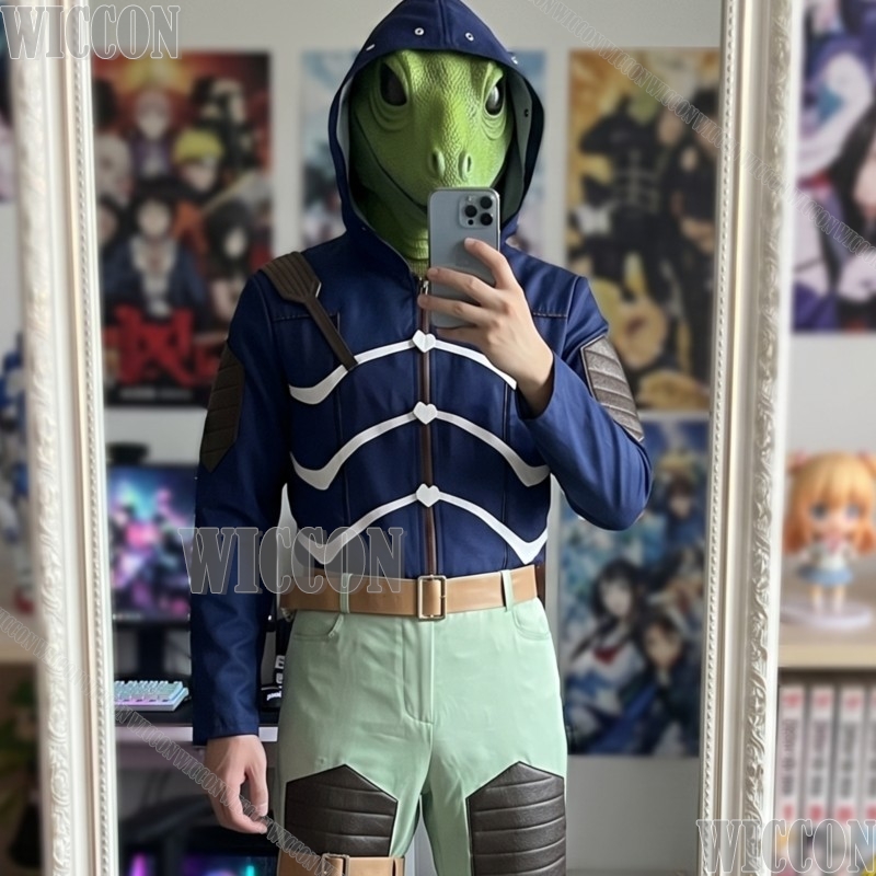 Dorohedoro Caiman Kaiman Cospl - Anime Cosplay Events 2026 incelemesi ve fiyatı
