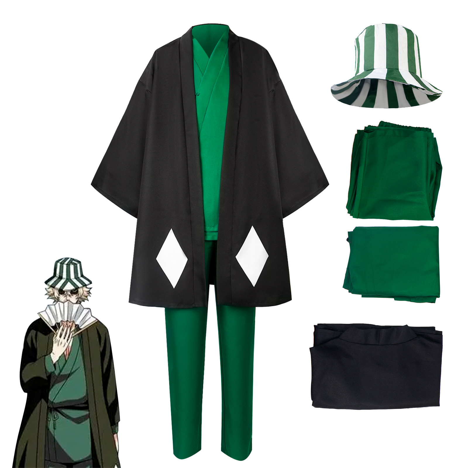 Anime Bleach Cosplay Urahara K - Anime Cosplay Bleach incelemesi ve fiyatı