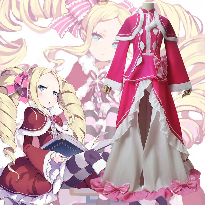 Anime Re Zero Beatrice Cosplay - Anime Cosplay Male incelemesi ve fiyatı