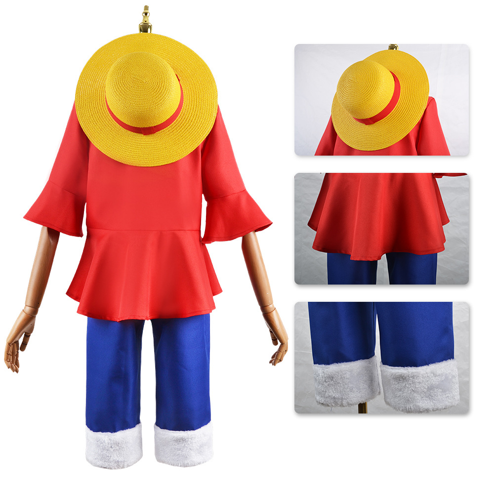Anime maymun D Luffy Cosplay k - Anime Cosplay Pics incelemesi ve fiyatı