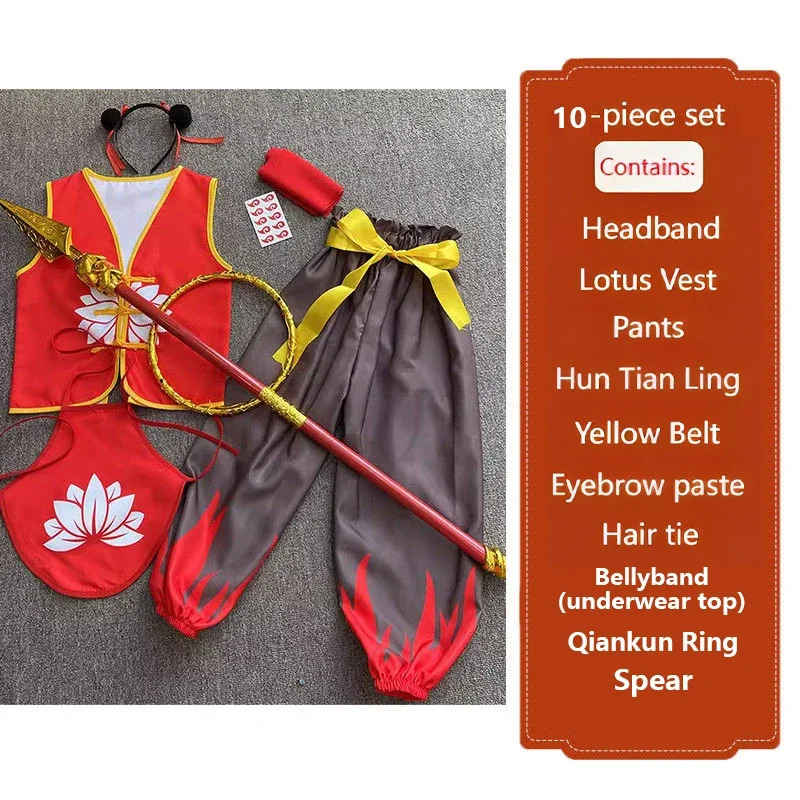 11 Parça Nezha 2 Anime Cosplay - Anime Cosplay Girl Photo incelemesi ve fiyatı