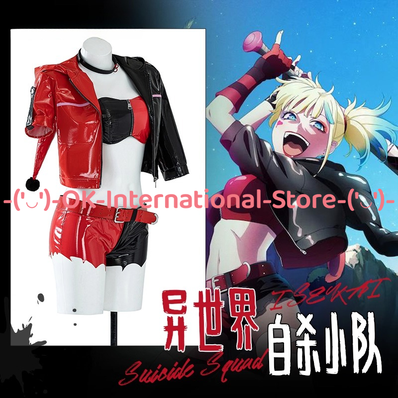 Harley Quinn Cosplay Kostüm An - Anime Harley Quinn Cosplay incelemesi ve fiyatı