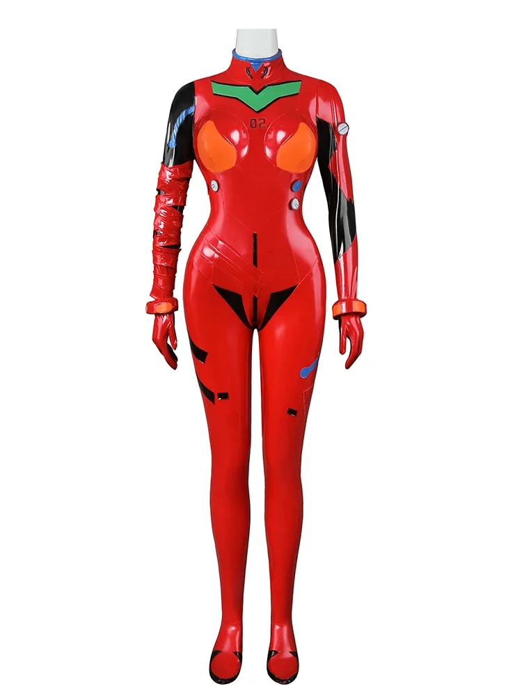 Yeni Eva Shikinami Asuka Langl - Anime Cosplay Bodysuit incelemesi ve fiyatı