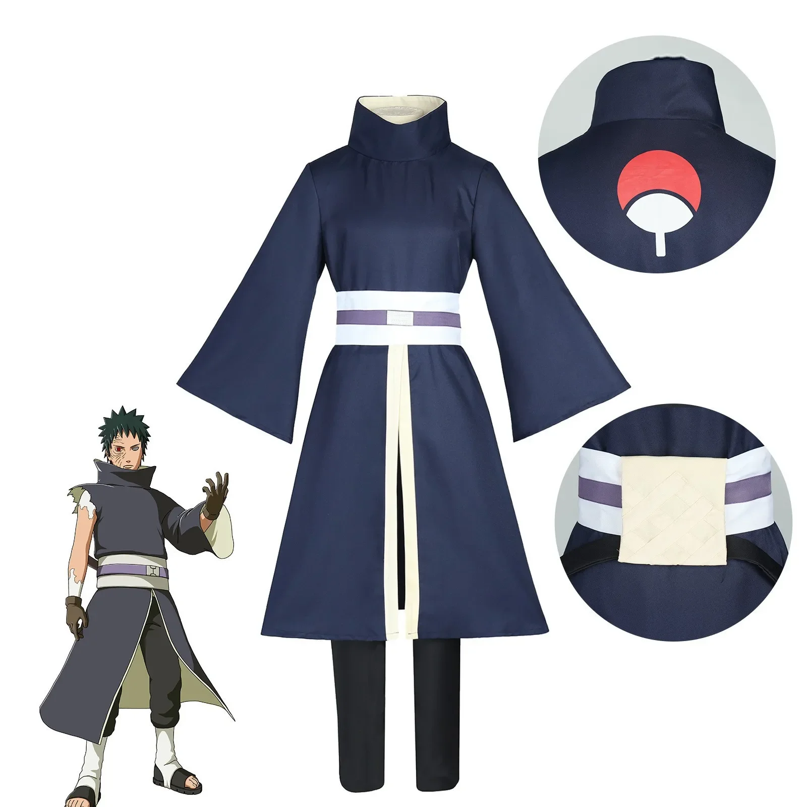 Cadılar Bayramı üniforması Ani - Anime Cosplay Obito incelemesi ve fiyatı